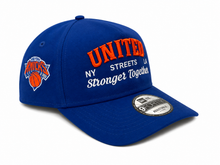 Load image into Gallery viewer, NEW YORK KNICKS - STRONGER TOGETHER - A Frame Snapback (Royal)