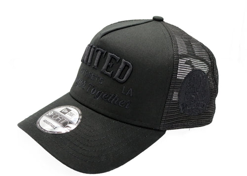 UNITED STREETS - STRONGER TOGETHER TRUCKER (Black/Black)