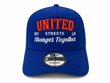Load image into Gallery viewer, NEW YORK KNICKS - STRONGER TOGETHER - A Frame Snapback (Royal)