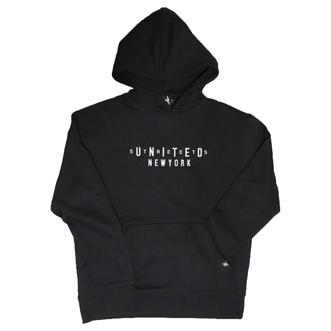 United Streets New York Black/White Hoodie