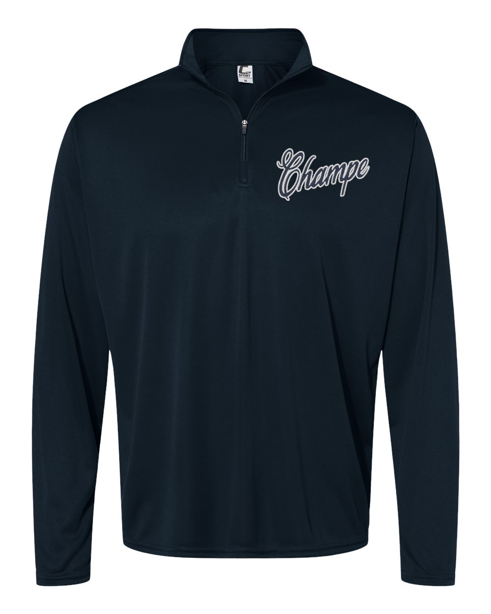 Champe Polyester Quarter-Zip Pullover (Click for more color