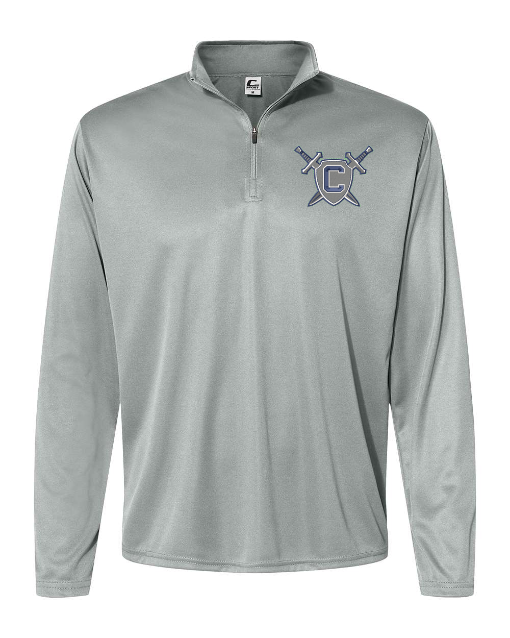Champe Shield Polyester Quarter-Zip Pullover (Click for more color options)