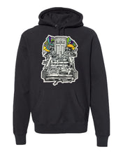 Load image into Gallery viewer, USNY Premium Heavyweight Hooded Raccoon World Sweatshirt (2 Color Options) - Pre Order