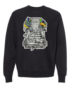 USNY Premium Heavyweight Crewneck Raccoon World Sweatshirt (2 Color Options) - Pre Order