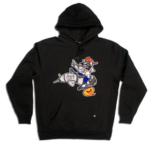 Load image into Gallery viewer, USNY Premium Heavyweight Hooded Sweatshirt (Chenille Raccoon Patch Collection 3)