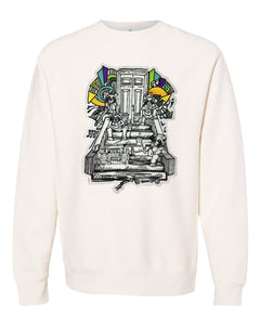 USNY Premium Heavyweight Crewneck Raccoon World Sweatshirt (2 Color Options) - Pre Order