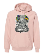 Load image into Gallery viewer, USNY Premium Heavyweight Hooded Raccoon World Sweatshirt (2 Color Options) - Pre Order