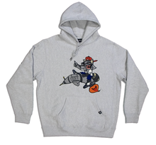 Load image into Gallery viewer, USNY Premium Heavyweight Hooded Sweatshirt (Chenille Raccoon Patch Collection 3)