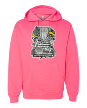 Load image into Gallery viewer, USNY Raccoon World Chenille Patch Mid-weight Pullover Hoodie (4 Color Options) - Pre Order