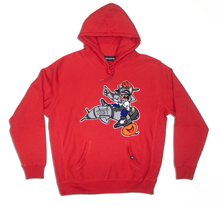 Load image into Gallery viewer, USNY Premium Heavyweight Hooded Sweatshirt (Chenille Raccoon Patch Collection 3)