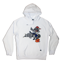 Load image into Gallery viewer, USNY Premium Heavyweight Hooded Sweatshirt (Chenille Raccoon Patch Collection 3)