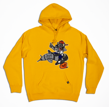 Load image into Gallery viewer, USNY Premium Heavyweight Hooded Sweatshirt (Chenille Raccoon Patch Collection 3)